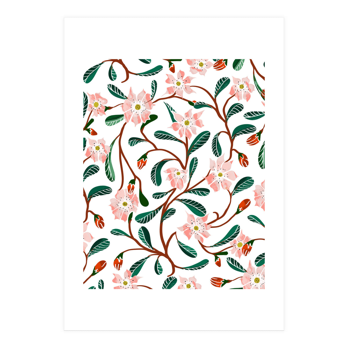 Floral Deco (Print Only)