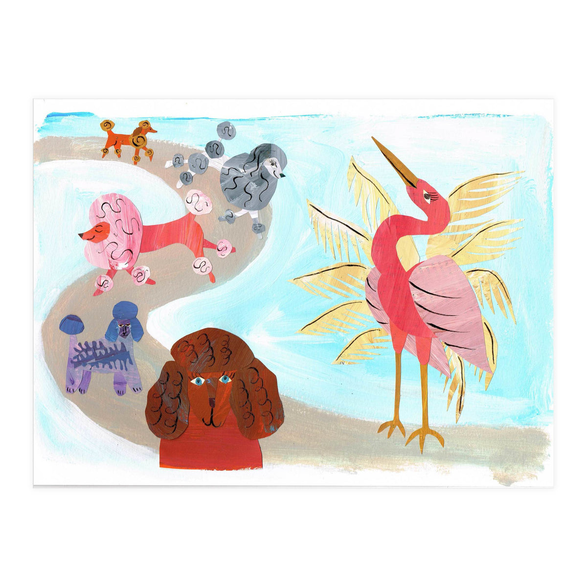 Poodles (Print Only)