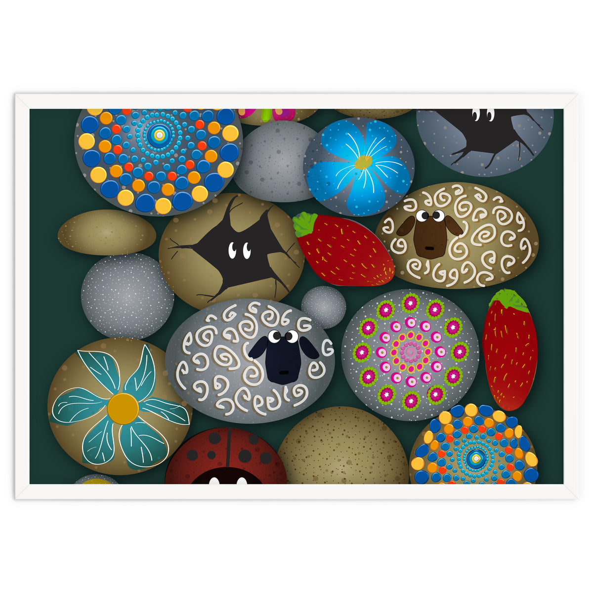 Painted Rocks