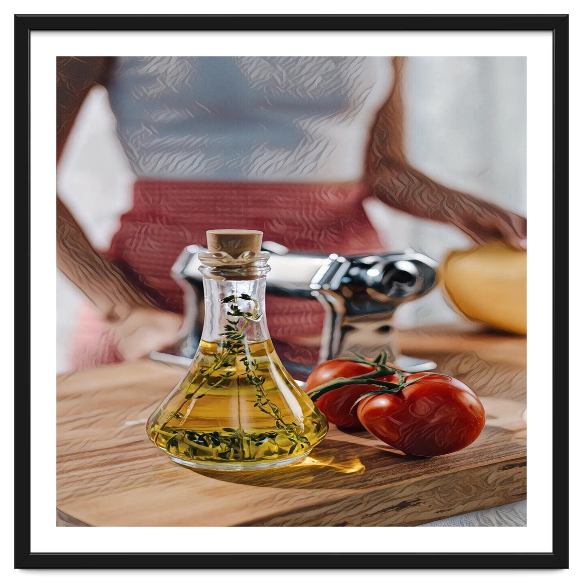 Olive oil and tomatoes