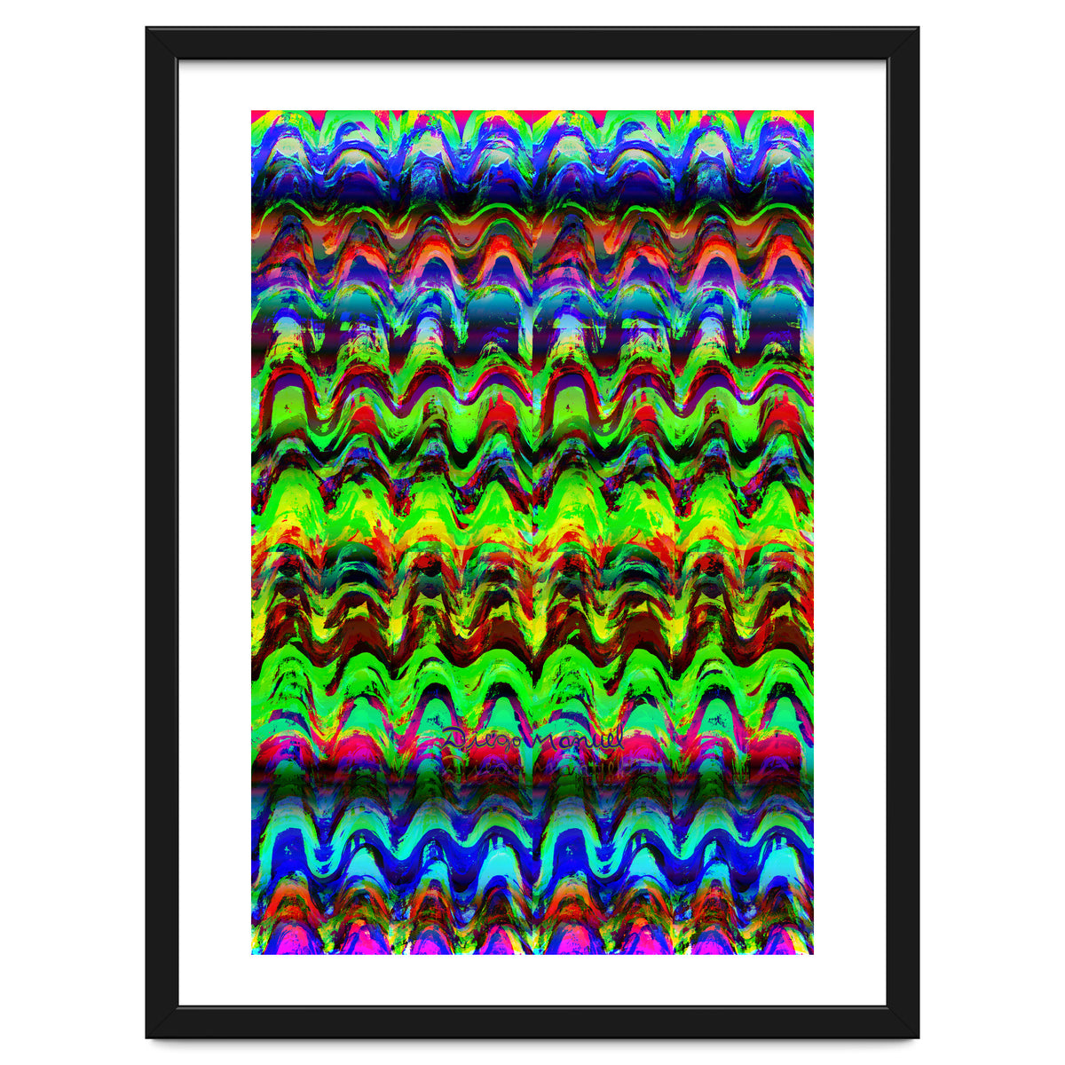 Pop abstract color full