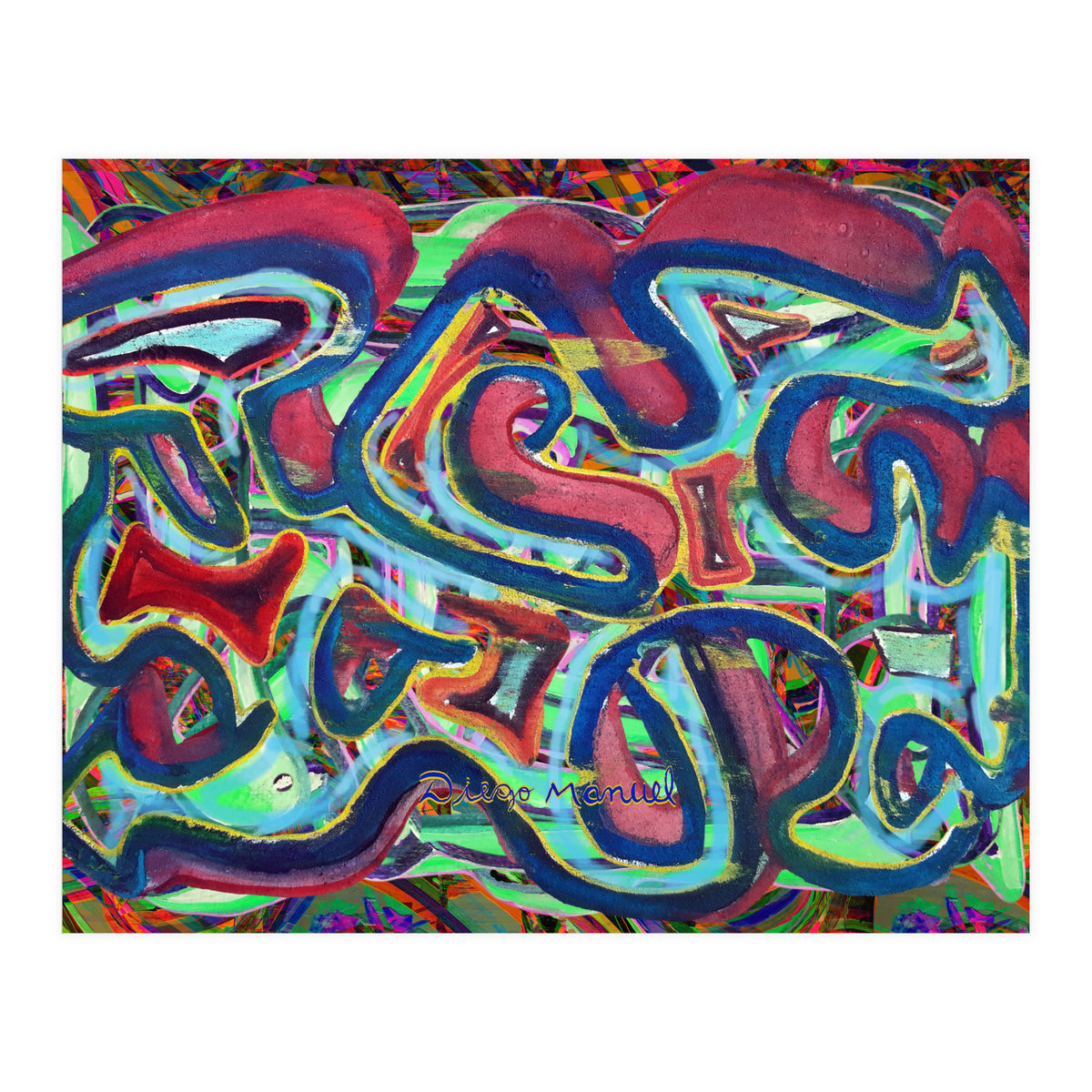 Graffiti Digital 2022 910 (Print Only)