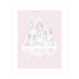 Crystals Pink (Print Only) thumbnail