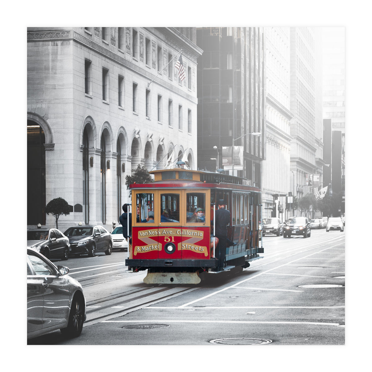 California street, 21st centrury (Print Only)