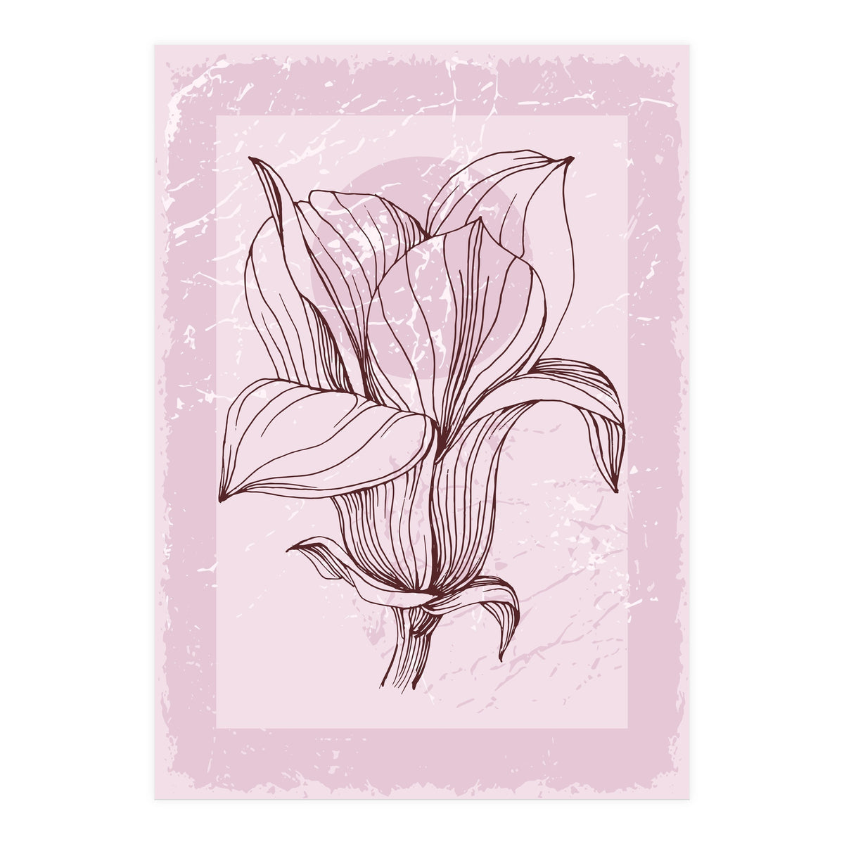Magnolia - Minimal Contemporary Botanical Floral (Print Only)