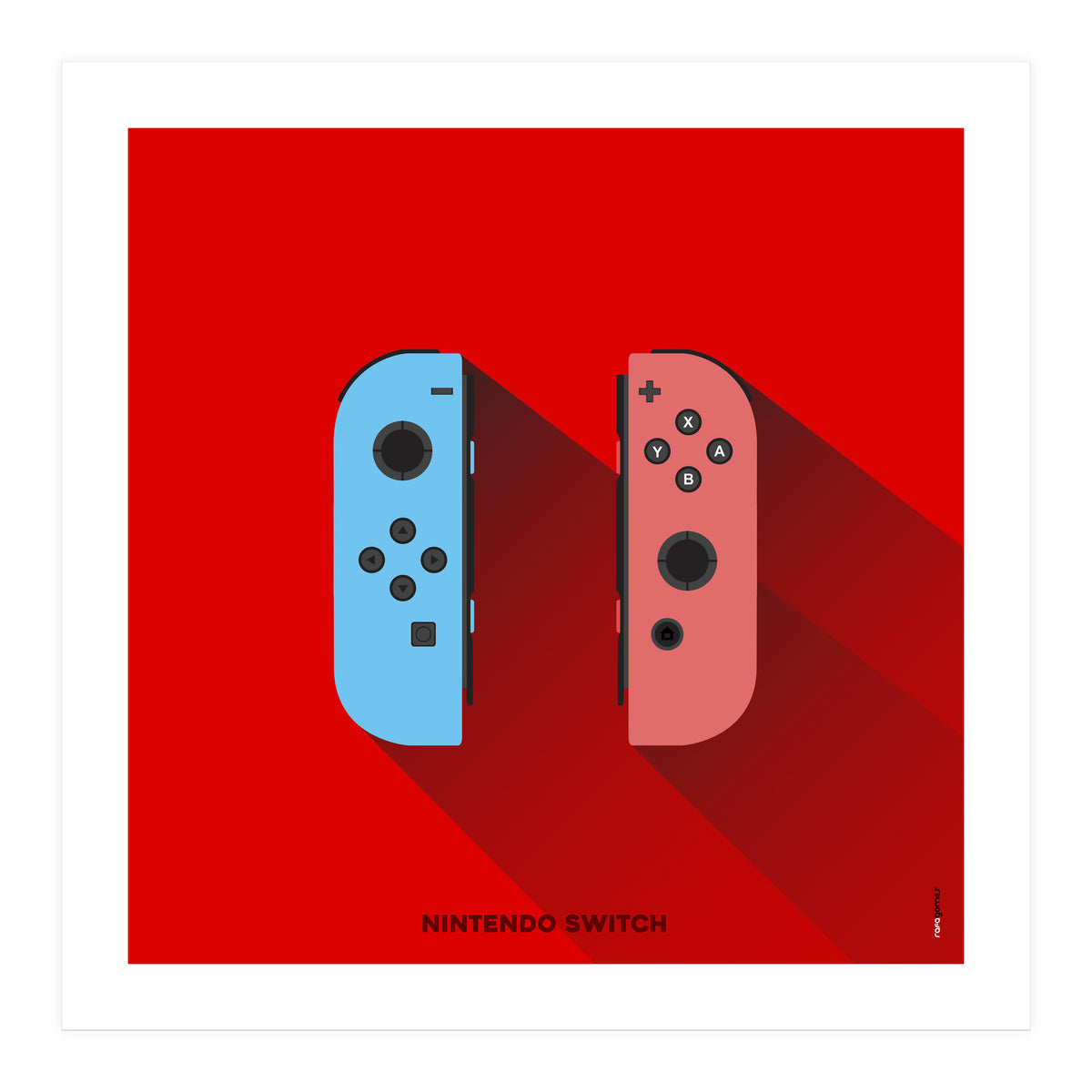 Joystick Videogames Switch (Print Only)