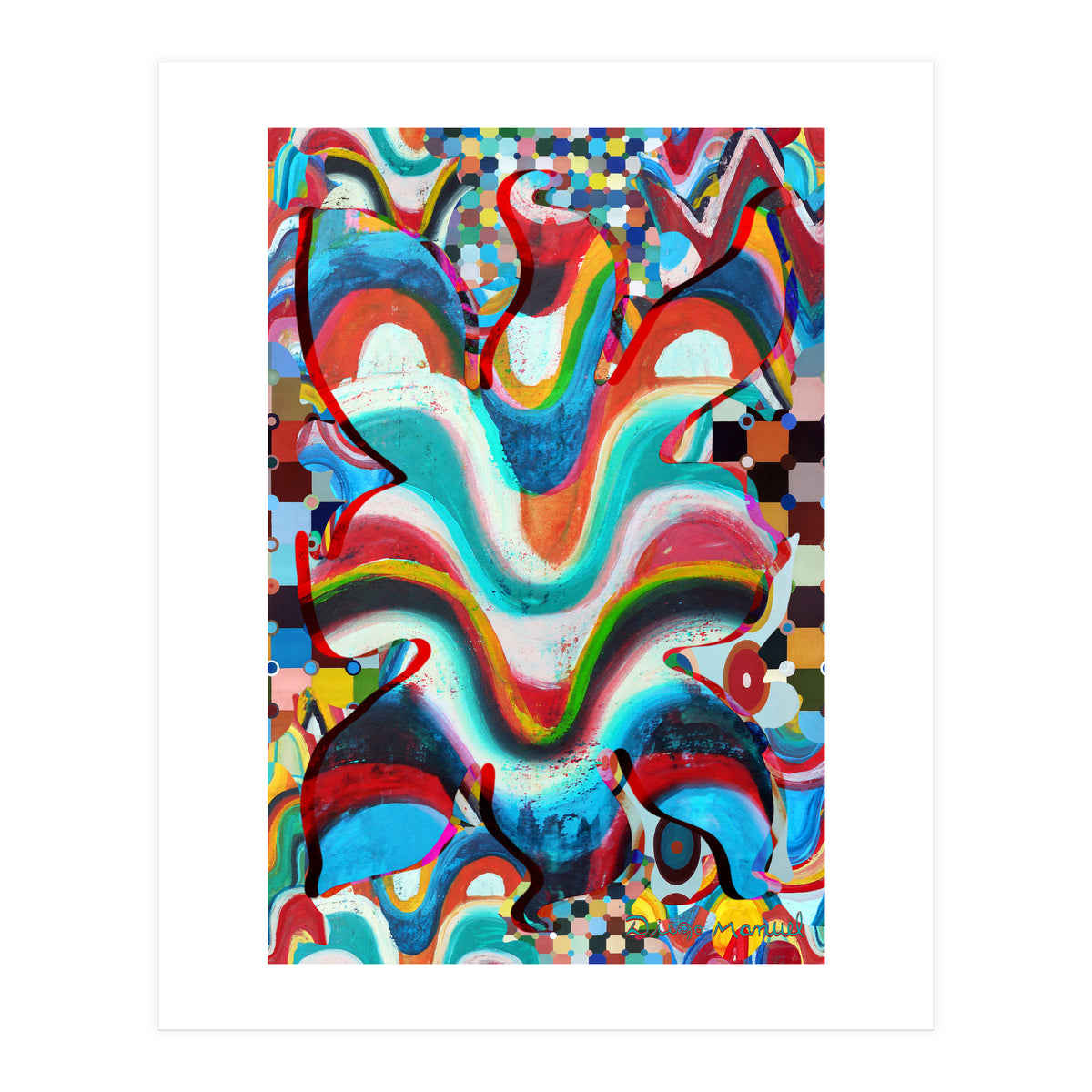 Pop Abstract 2023 Tapiz 83 (Print Only)