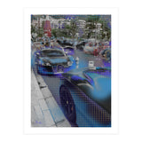 August ’22 — Blue Bugatti, Monaco (Print Only) thumbnail