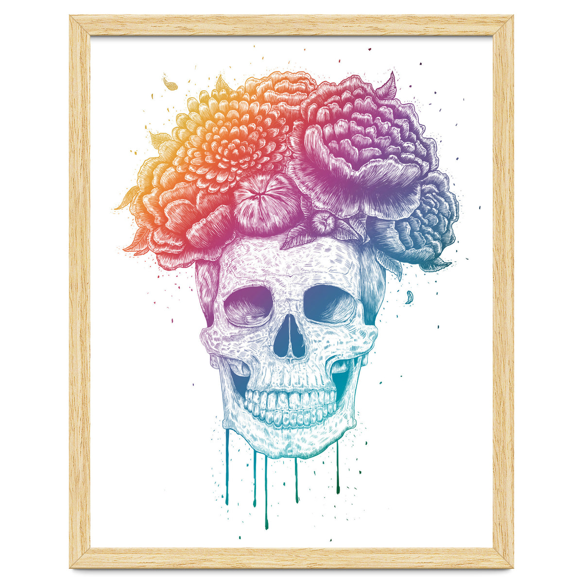 Colorful Skull