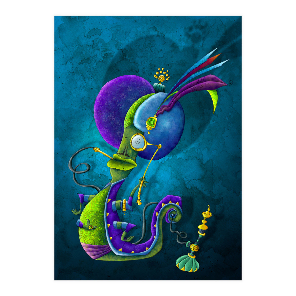 The Caterpillar (Print Only)