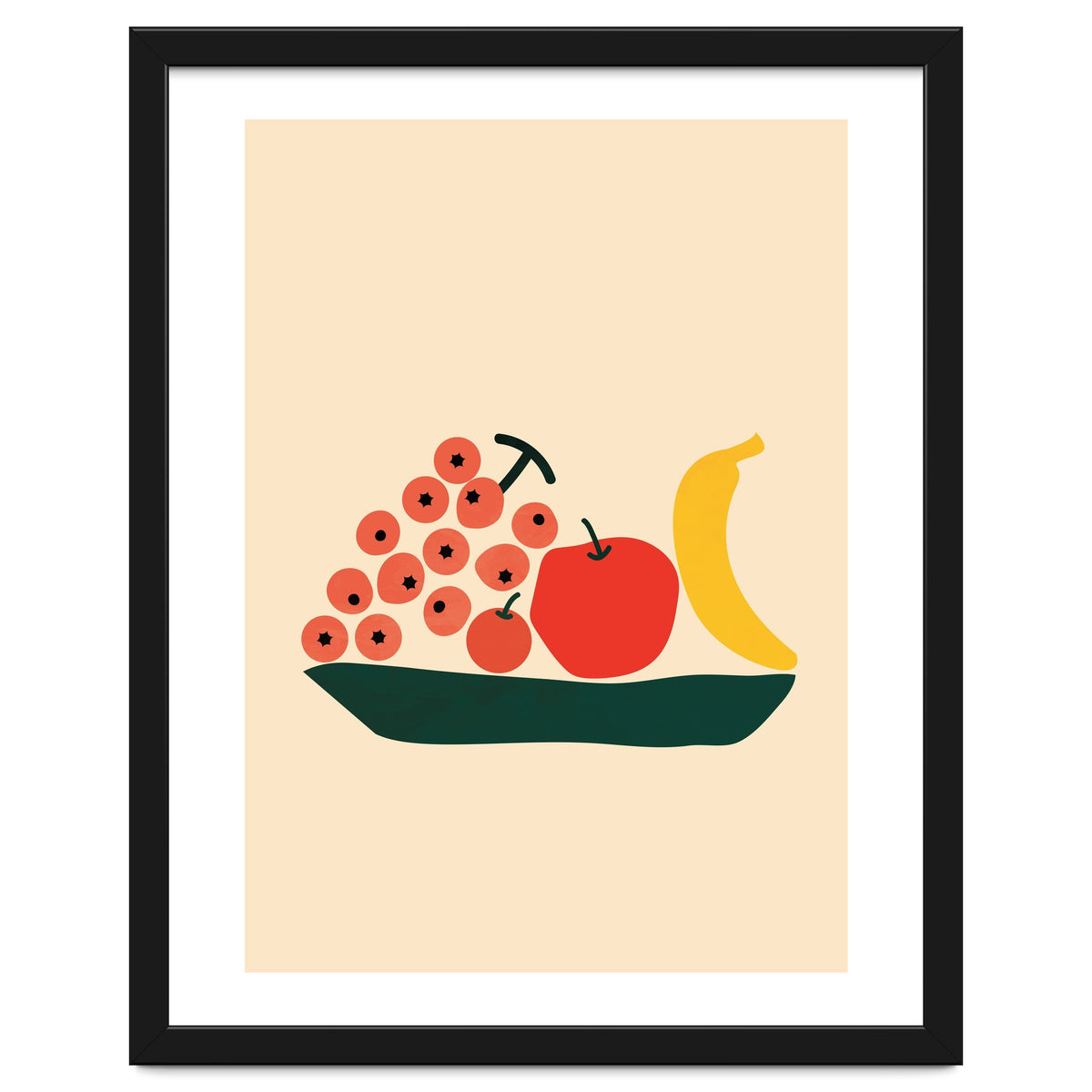 Abstract Modern Fruit