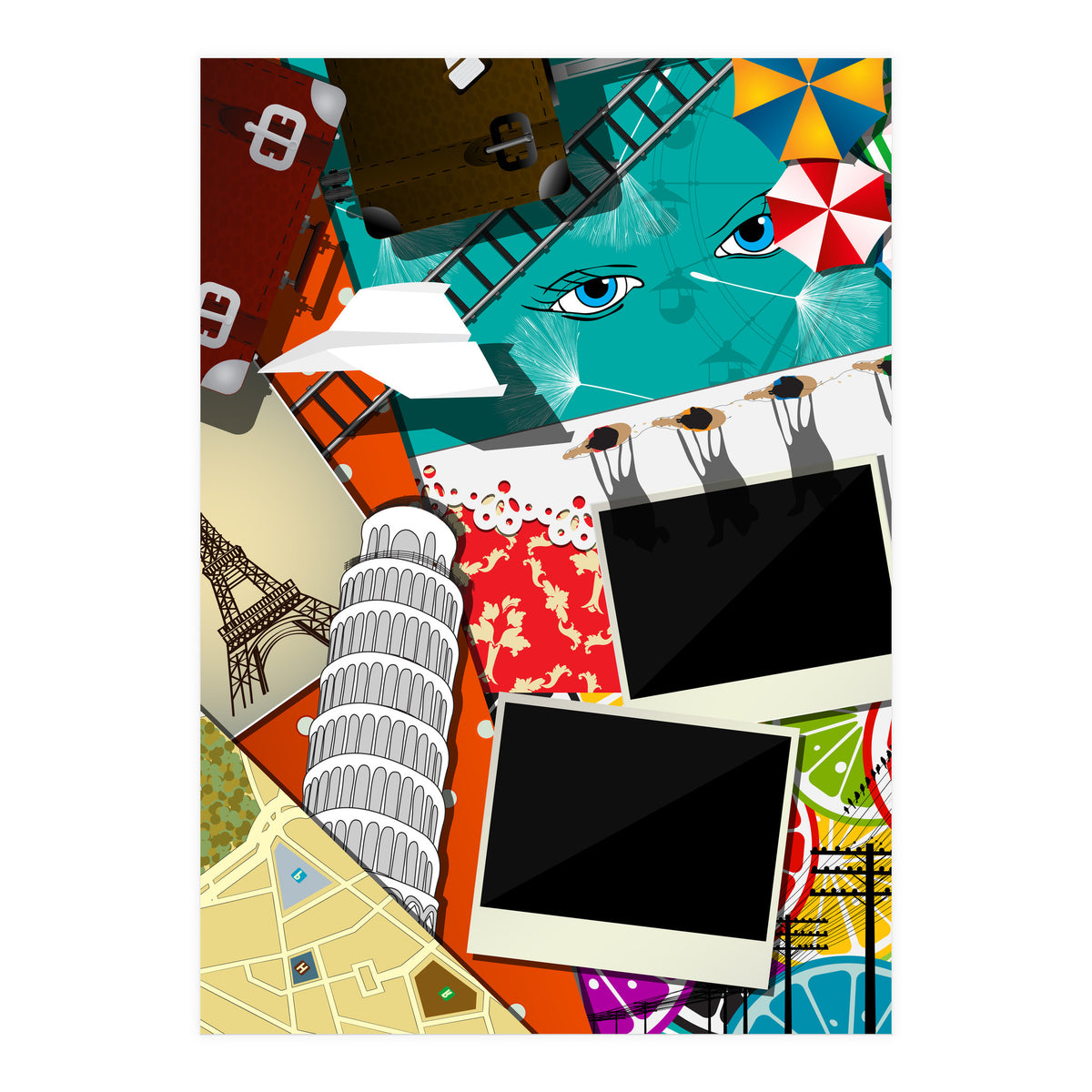 Travel Collage (Print Only)