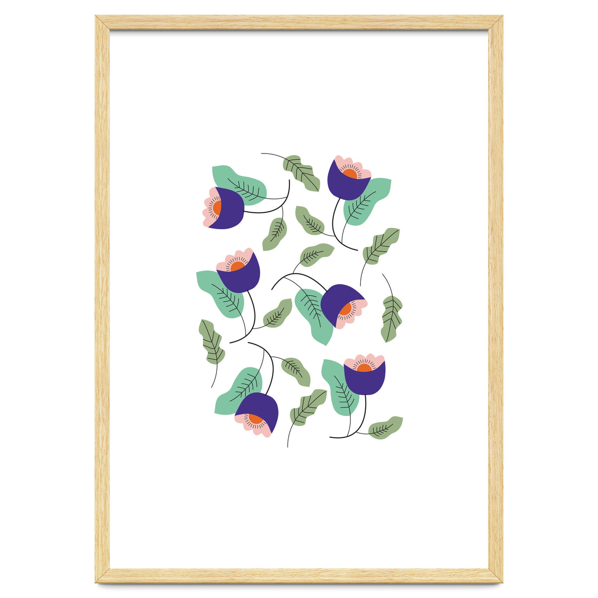 Shine And Rise Flowers Rgb