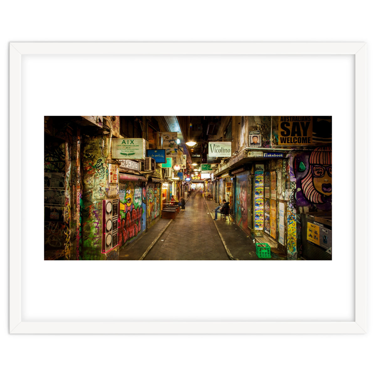 Centre Place After Dark