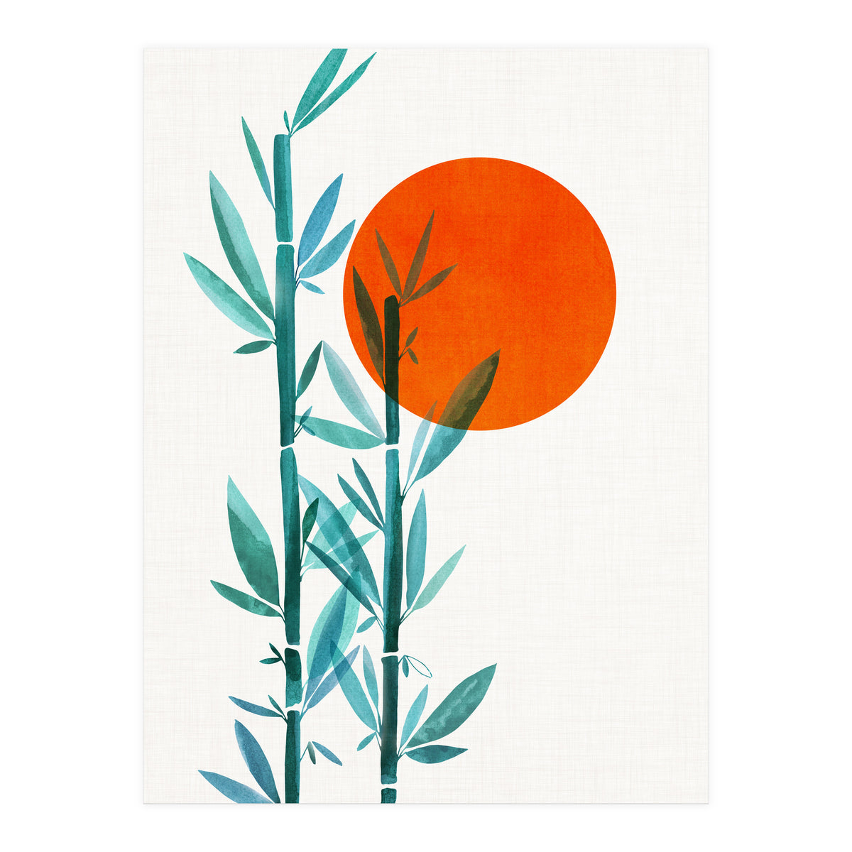 Bamboo Sunset (Print Only)