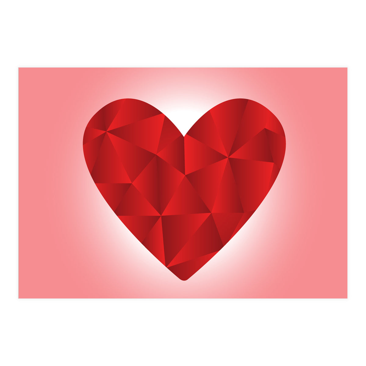 Heart Shaped Art (Print Only)