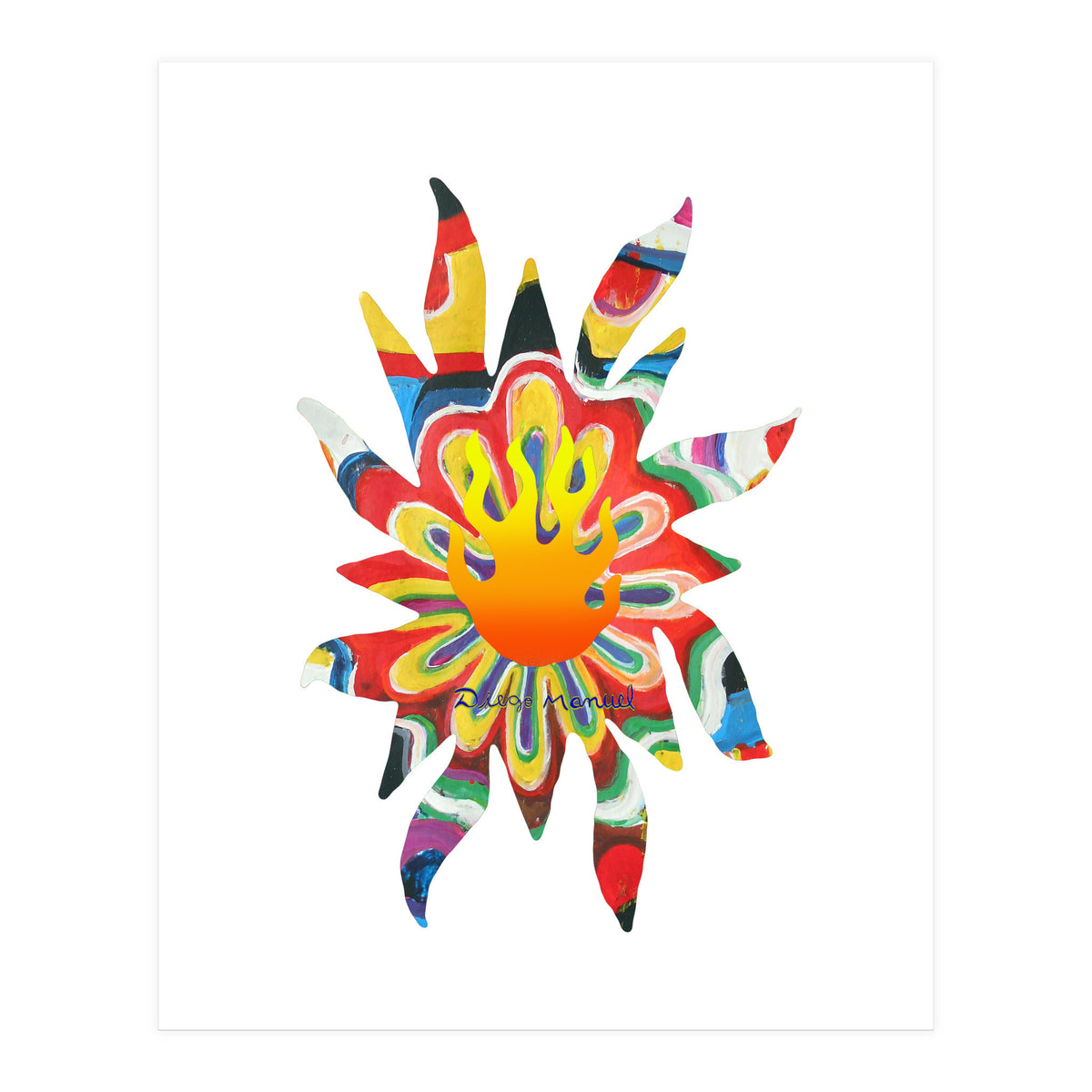 Fuego 23 Copia (Print Only)