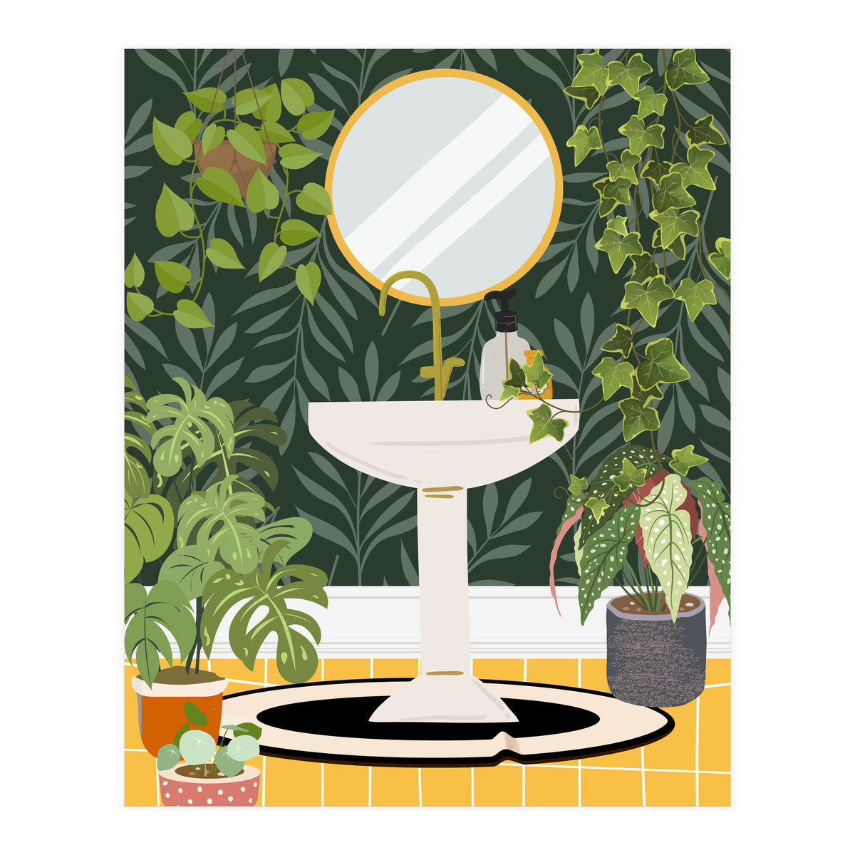 Botanical Sink (Print Only)