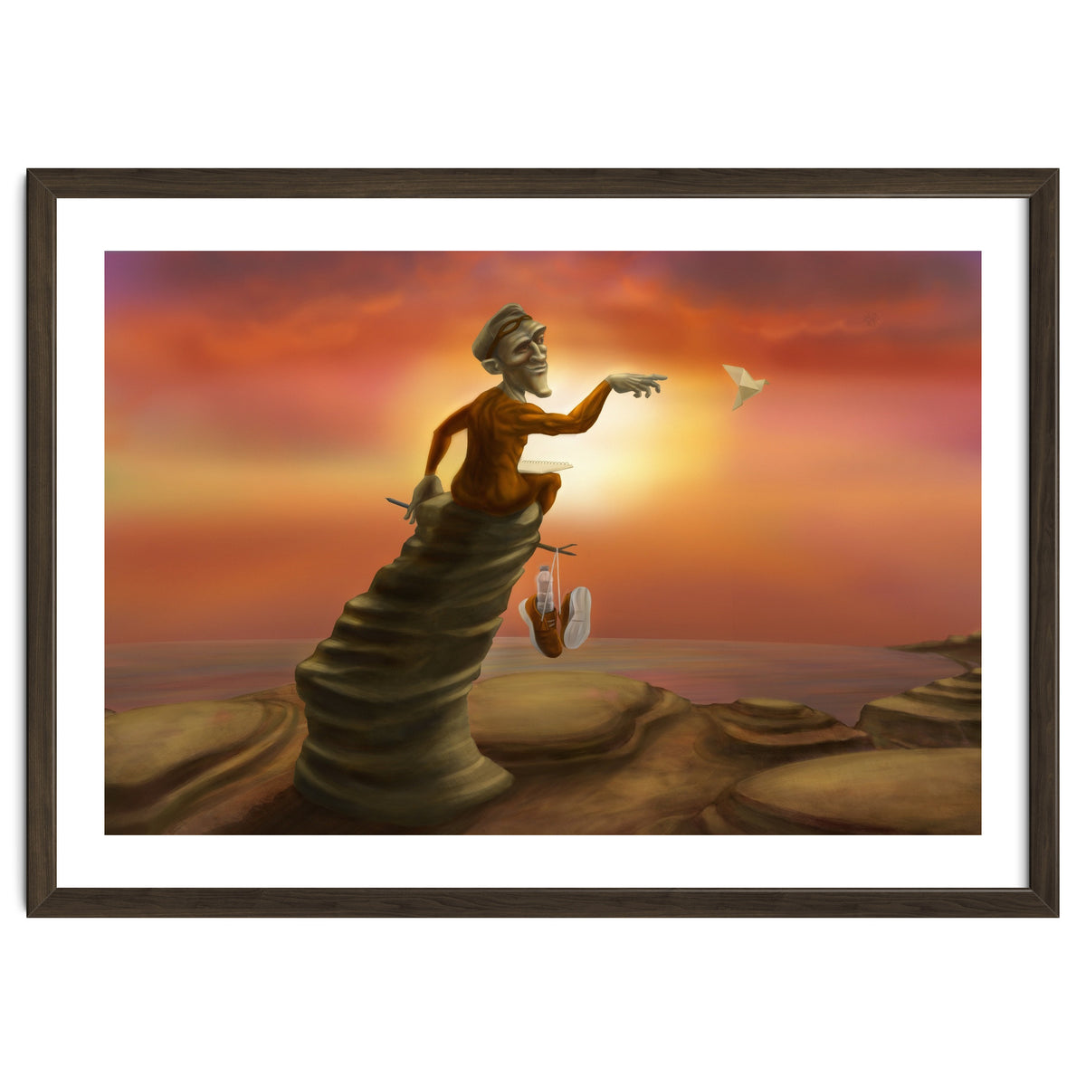 Superhero on a break