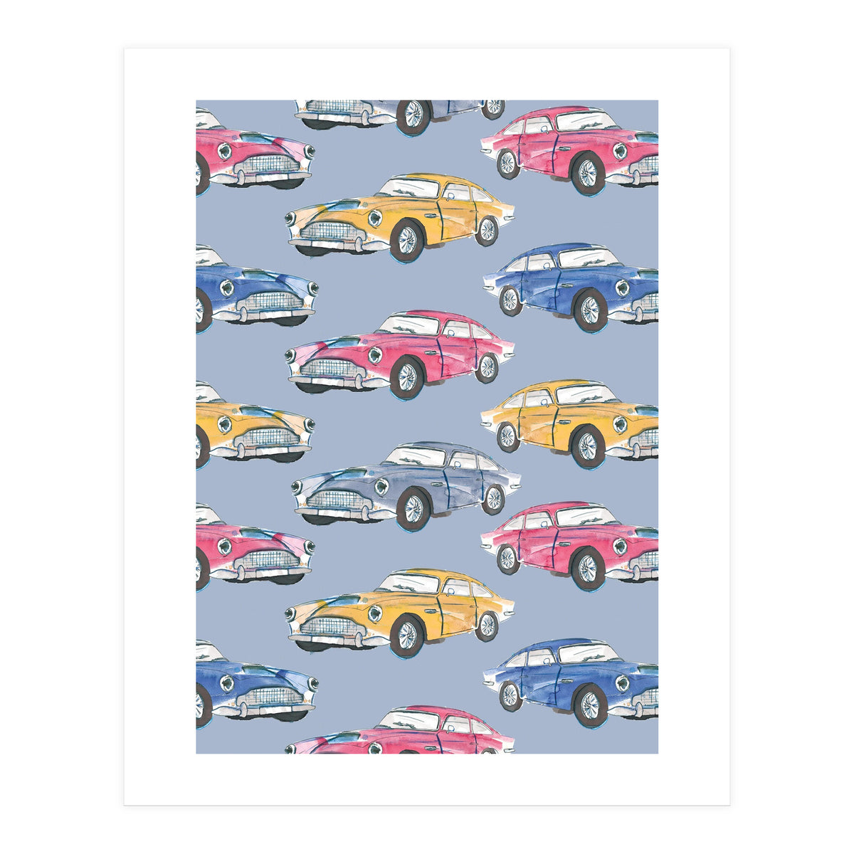 Vintage Cars (Print Only)