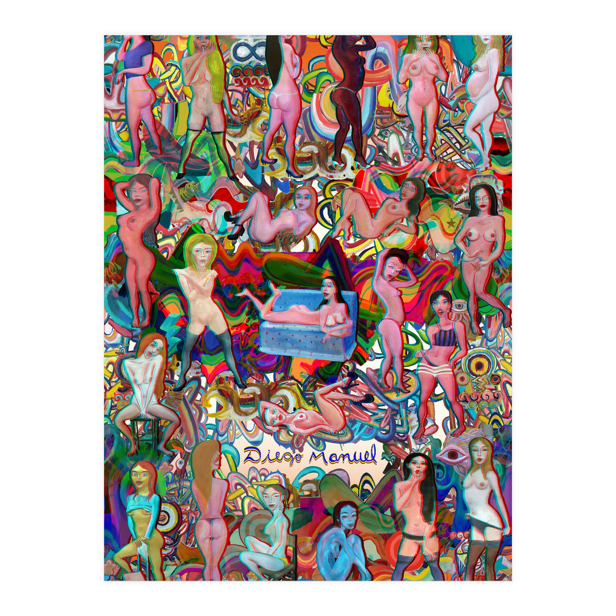 Graffitis 2021 Tapiz 77 (Print Only)