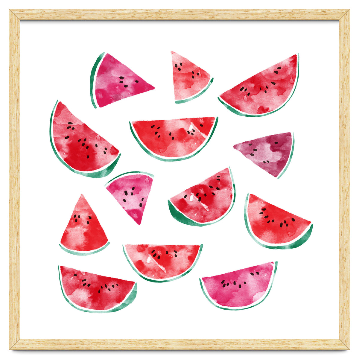 Watercolour Watermelons