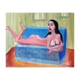 Chica En El Sofa (Print Only) thumbnail