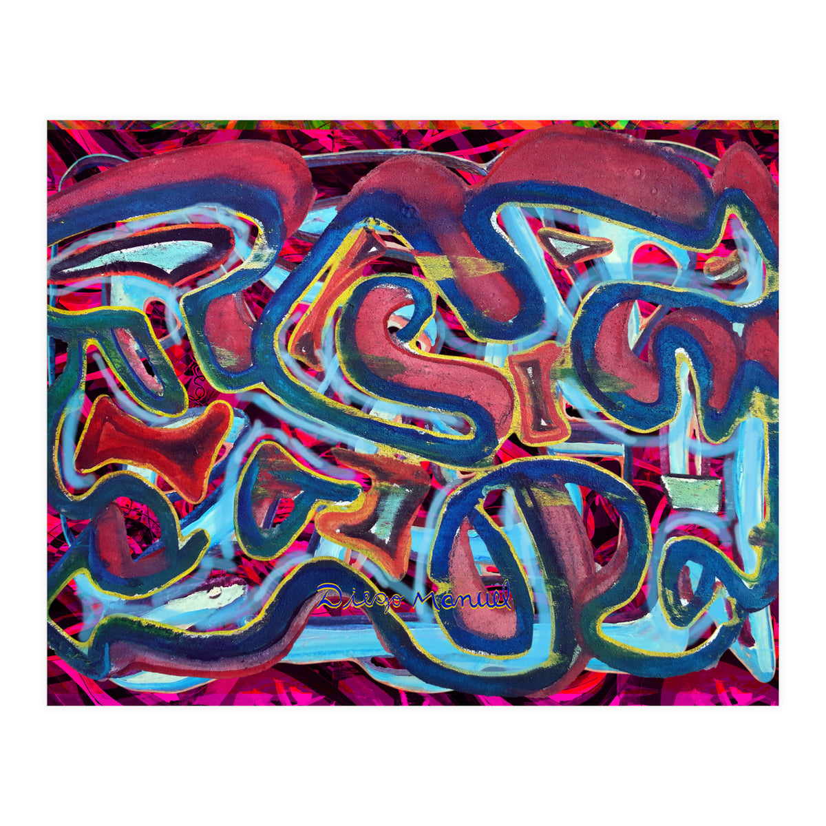 Graffiti Digital 2022 909 (Print Only)