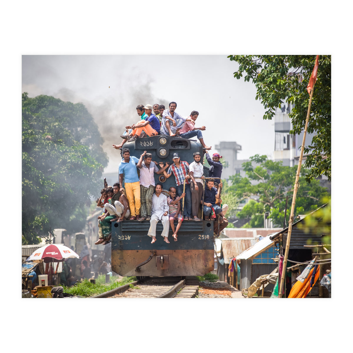 Train in the Kitchen (Print Only)