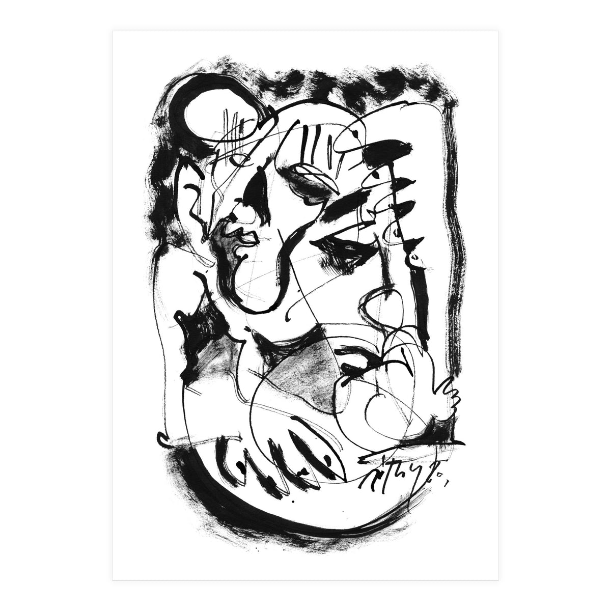 What the Future Holds - b&w (Print Only)