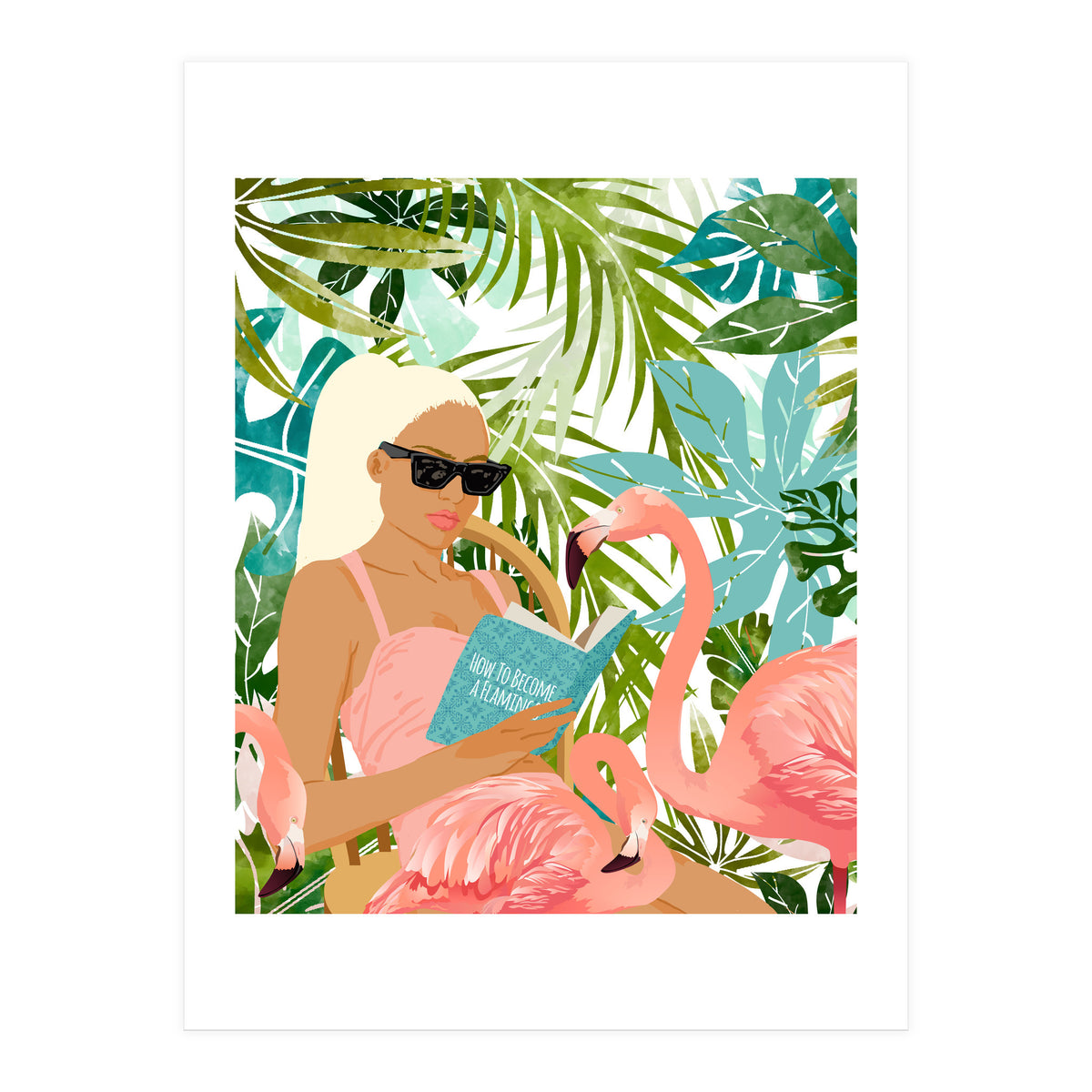 How To Become A Flamingo (Print Only)