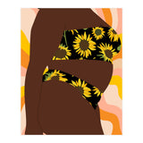 Groovy Sunflower Bikini (Print Only) thumbnail