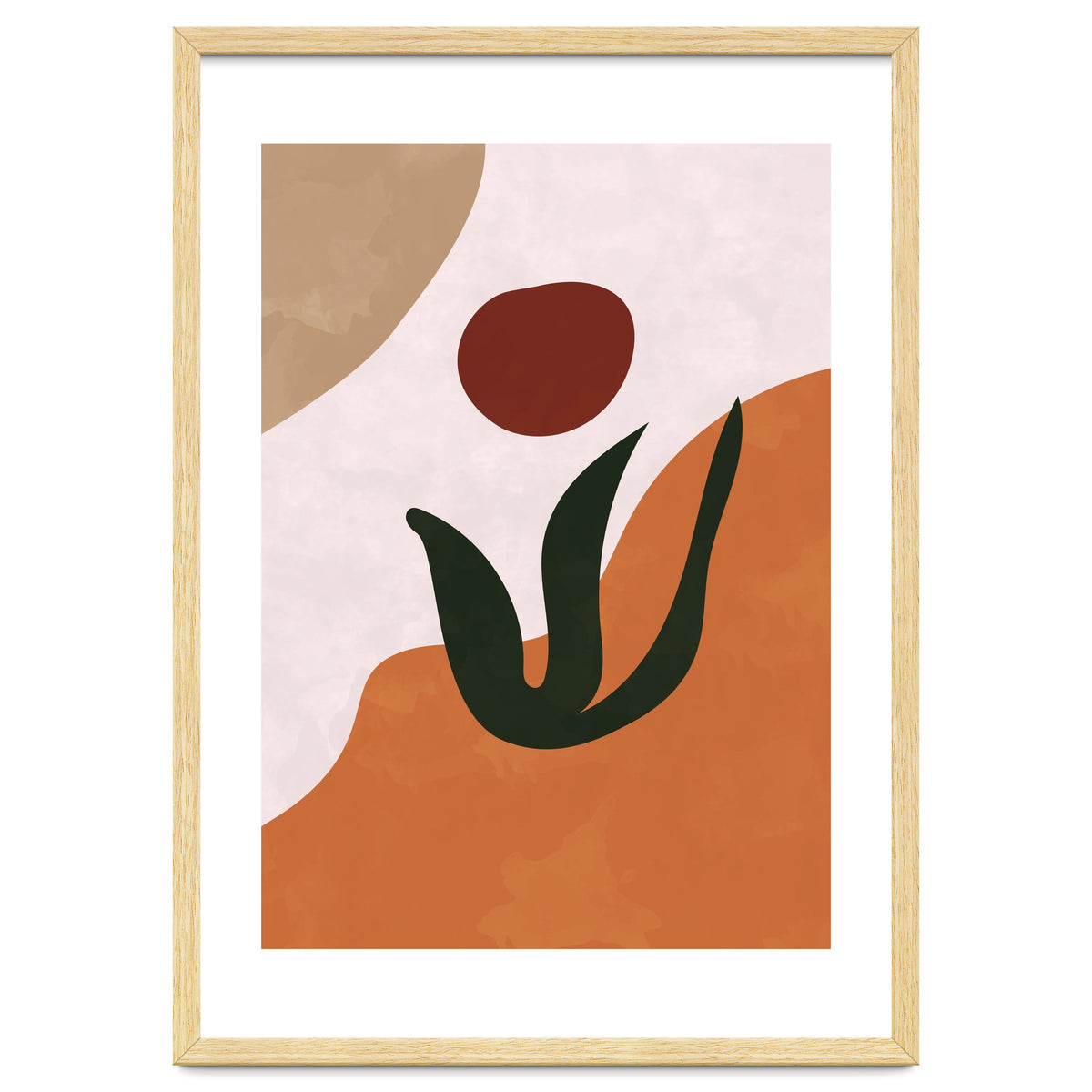 Abstract Nordic Botanical