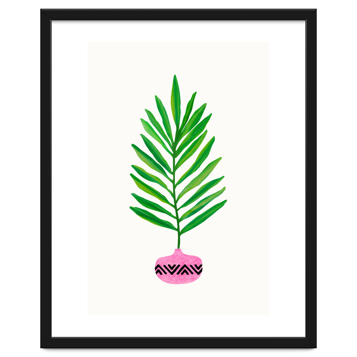 Modern Tropical Leaf