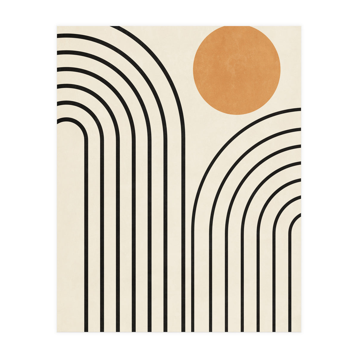 ARCHES AND SUN  - 01L (Print Only)