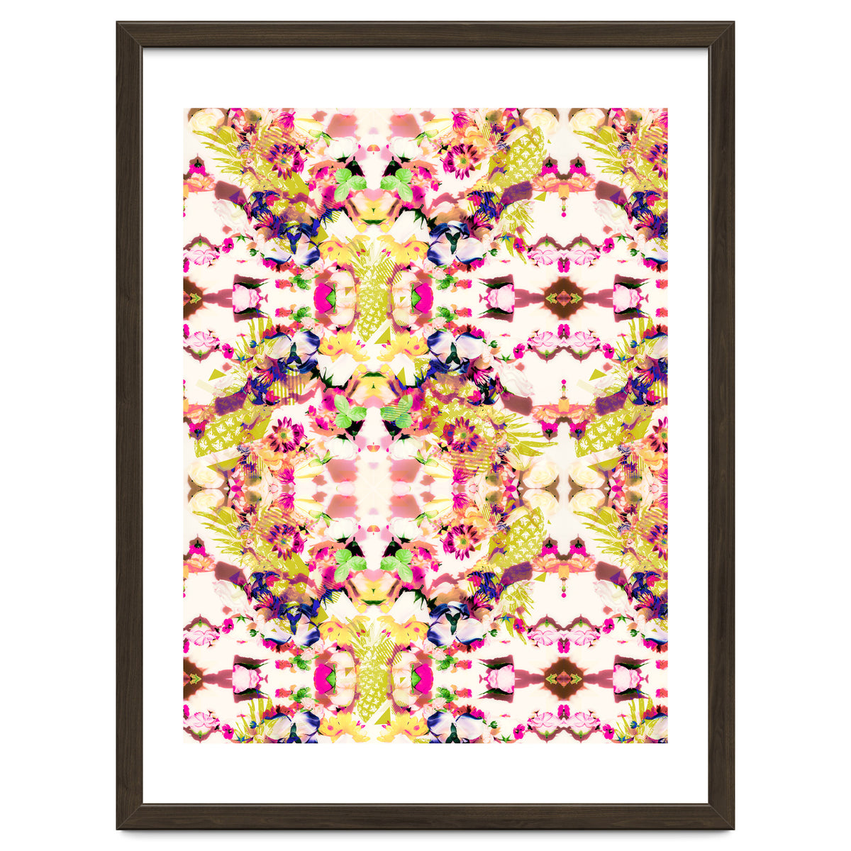 Painting mosaic - Abstract nature