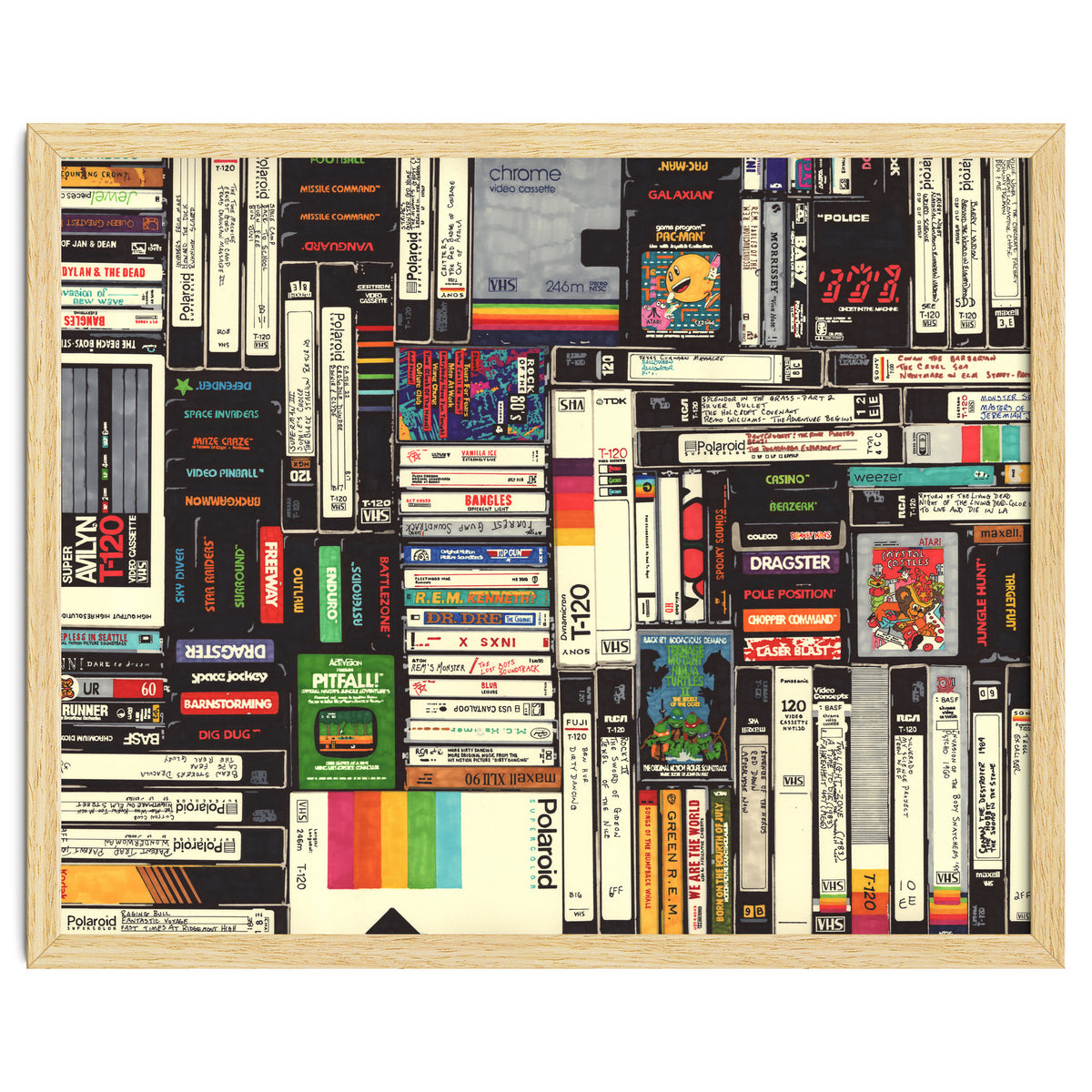 Cassettes, VHS & Atari