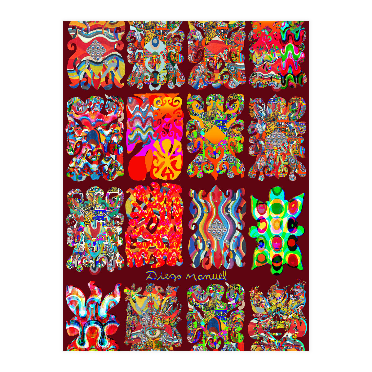 Tapiz Perfiles 2023 28 (Print Only)