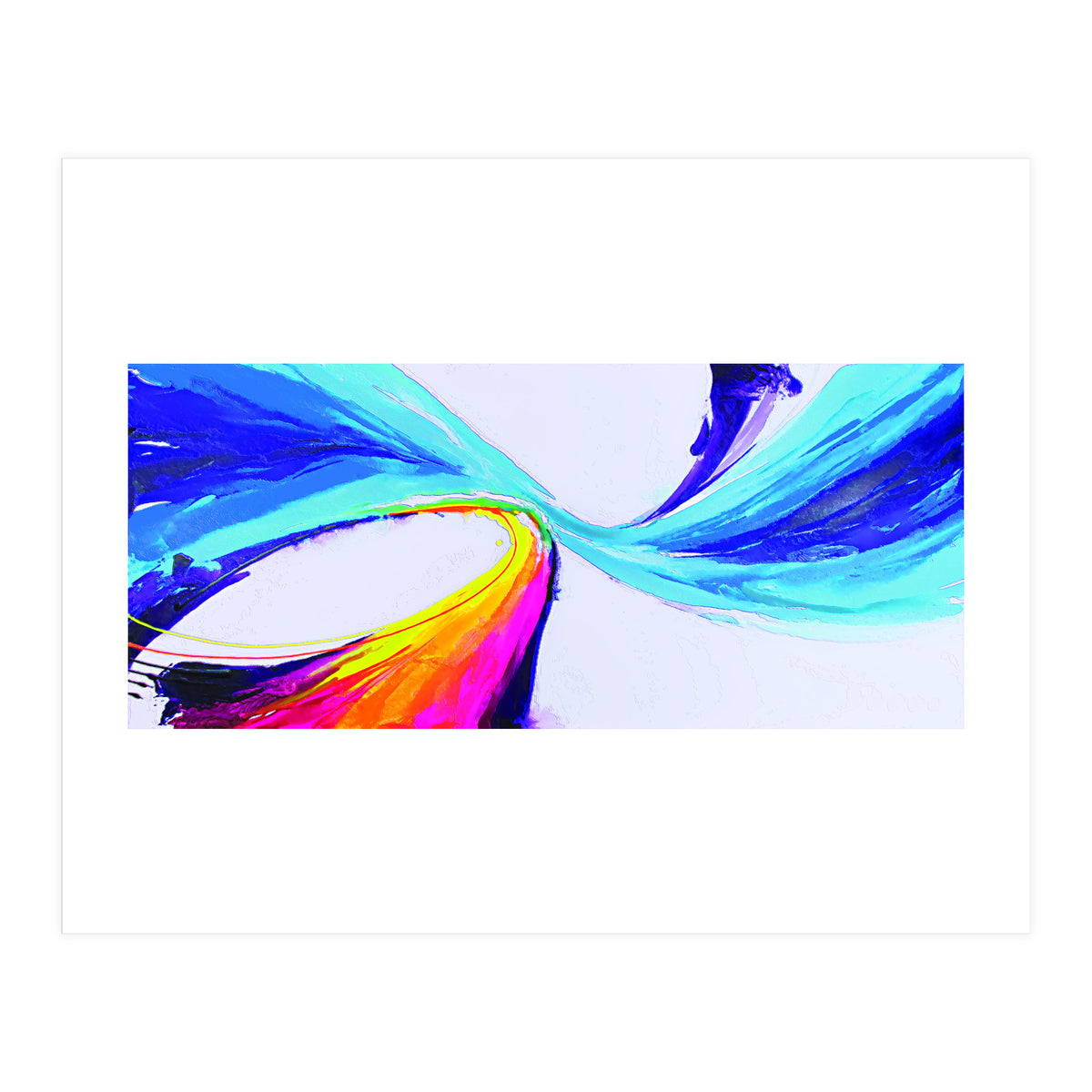 Abstract Art Britto - Qb297 (Print Only)