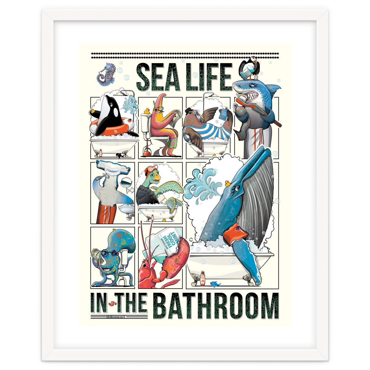 Sea Life in the Bathroom