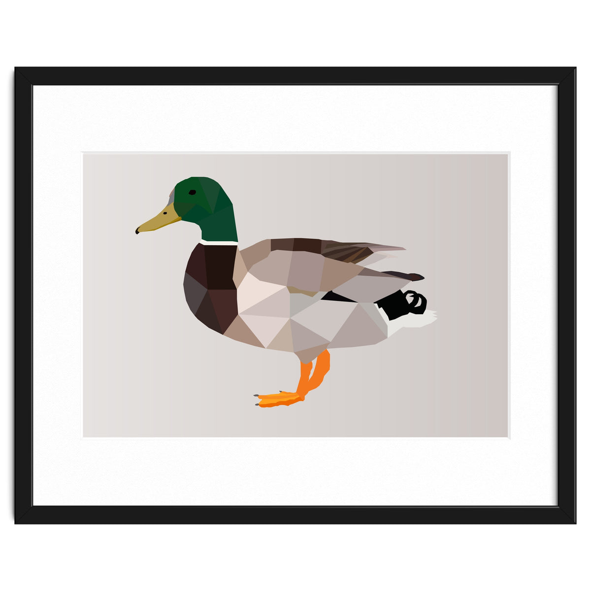 Duck Low Poly Art