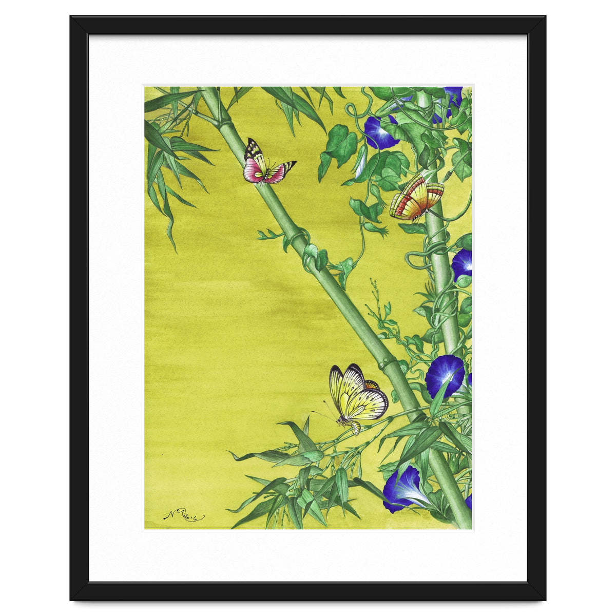 Butterflies & Bamboo