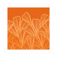 Coastal Orange Flora (Print Only)