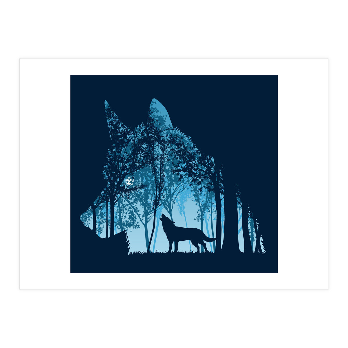 Wolf Forest (Print Only)