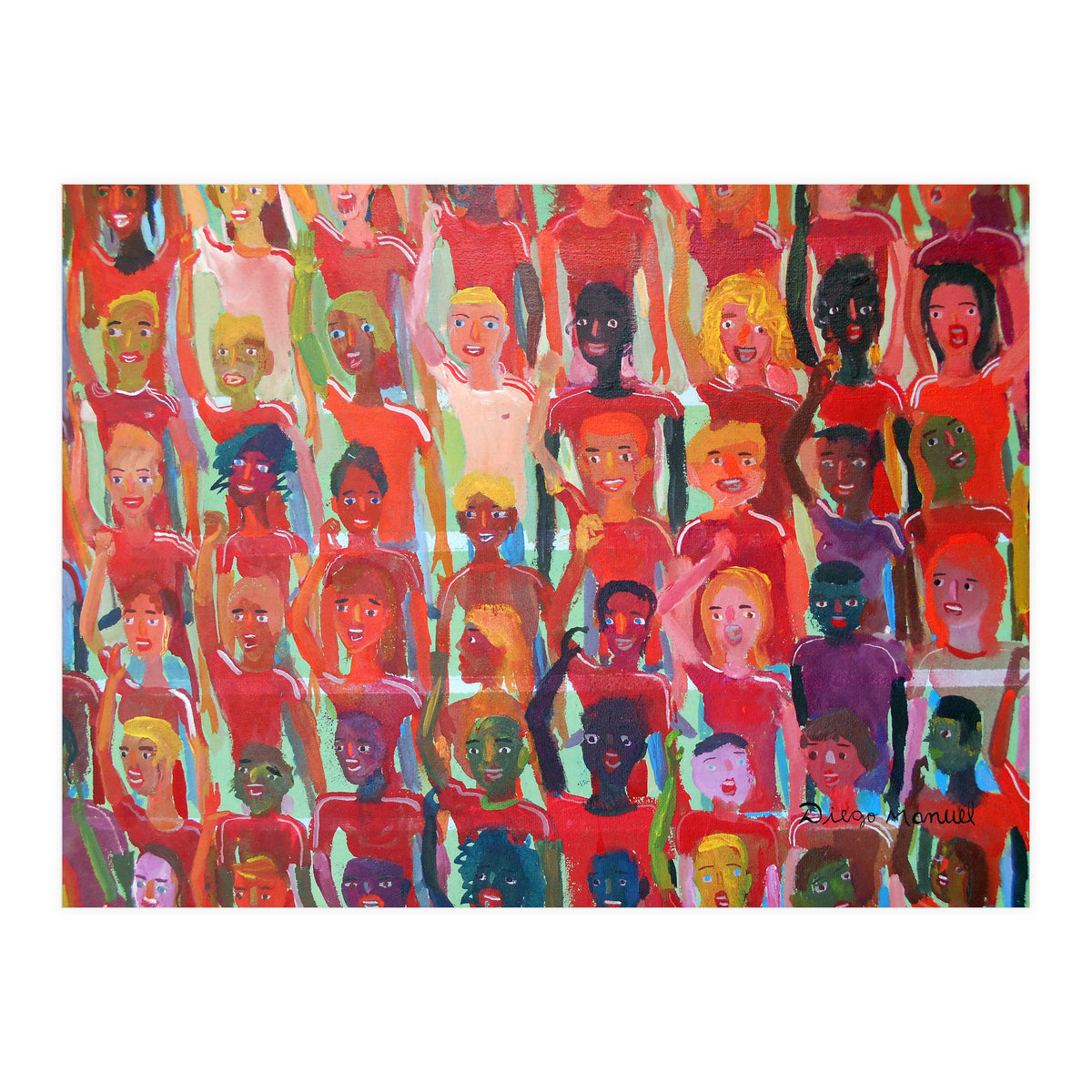 Hichada Roja Detalle 4 (Print Only)