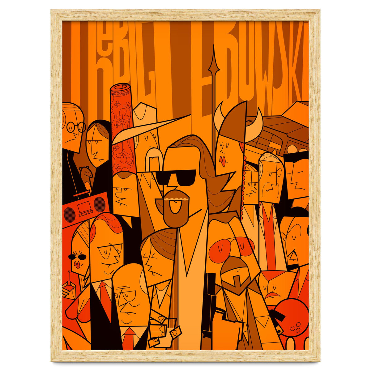 The Big Lebowski Alternative Movie Poster