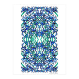 Blue Wildflowers  (Print Only) thumbnail