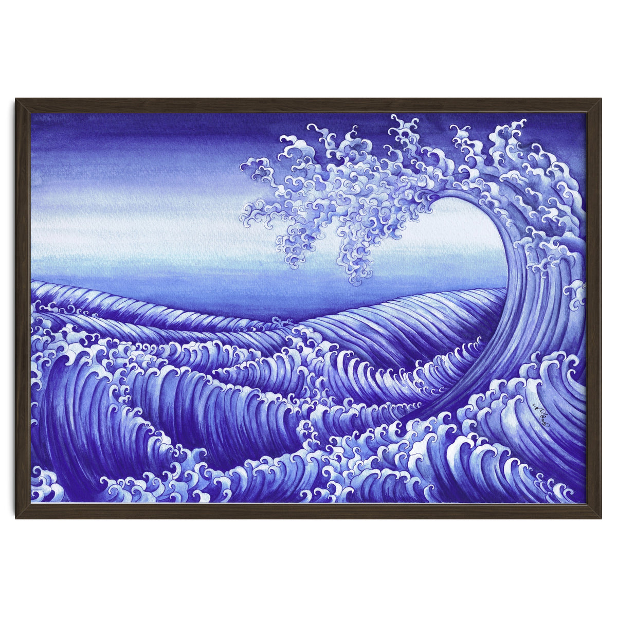 Turbulent Water Triptych part 3