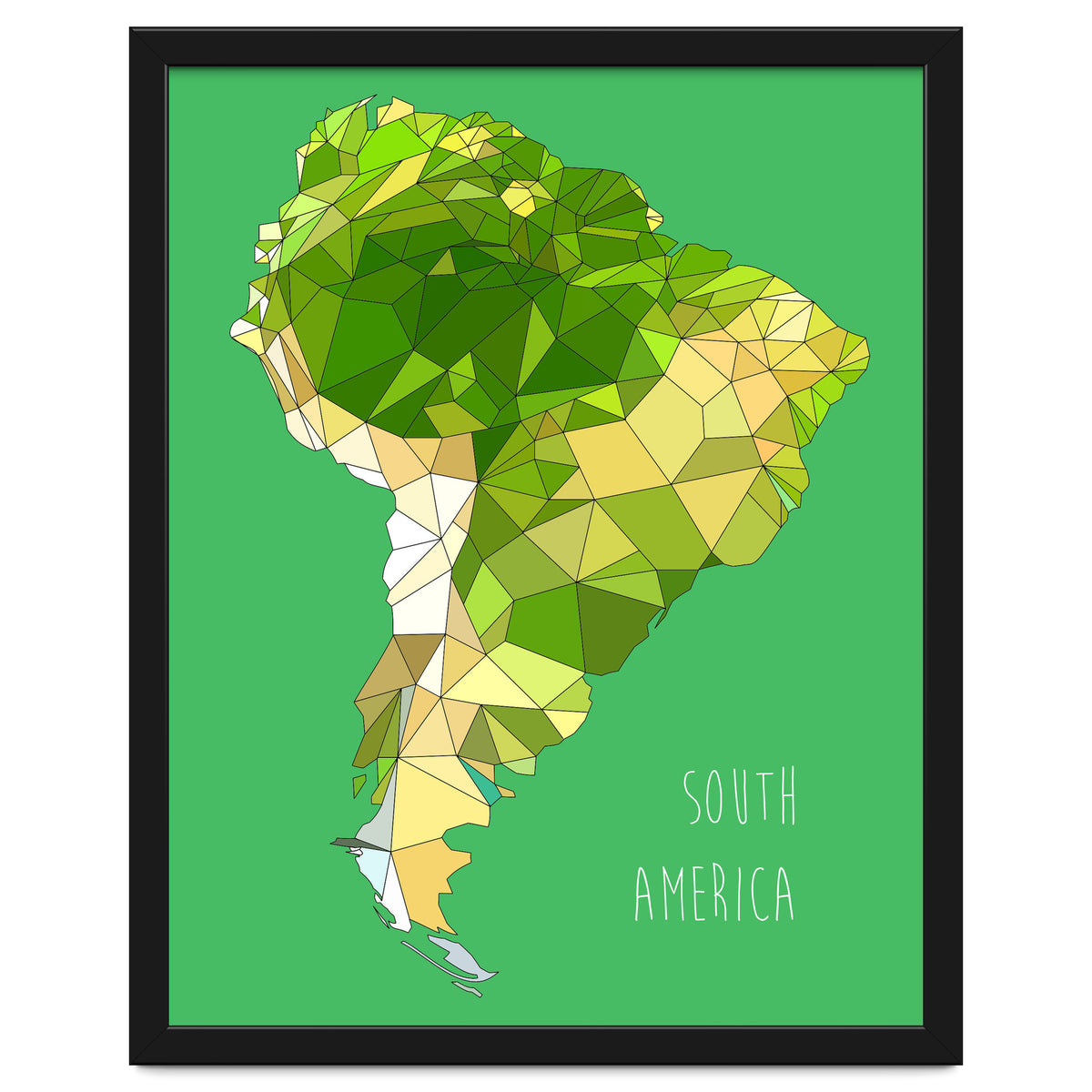 SOUTH AMERICA – Green