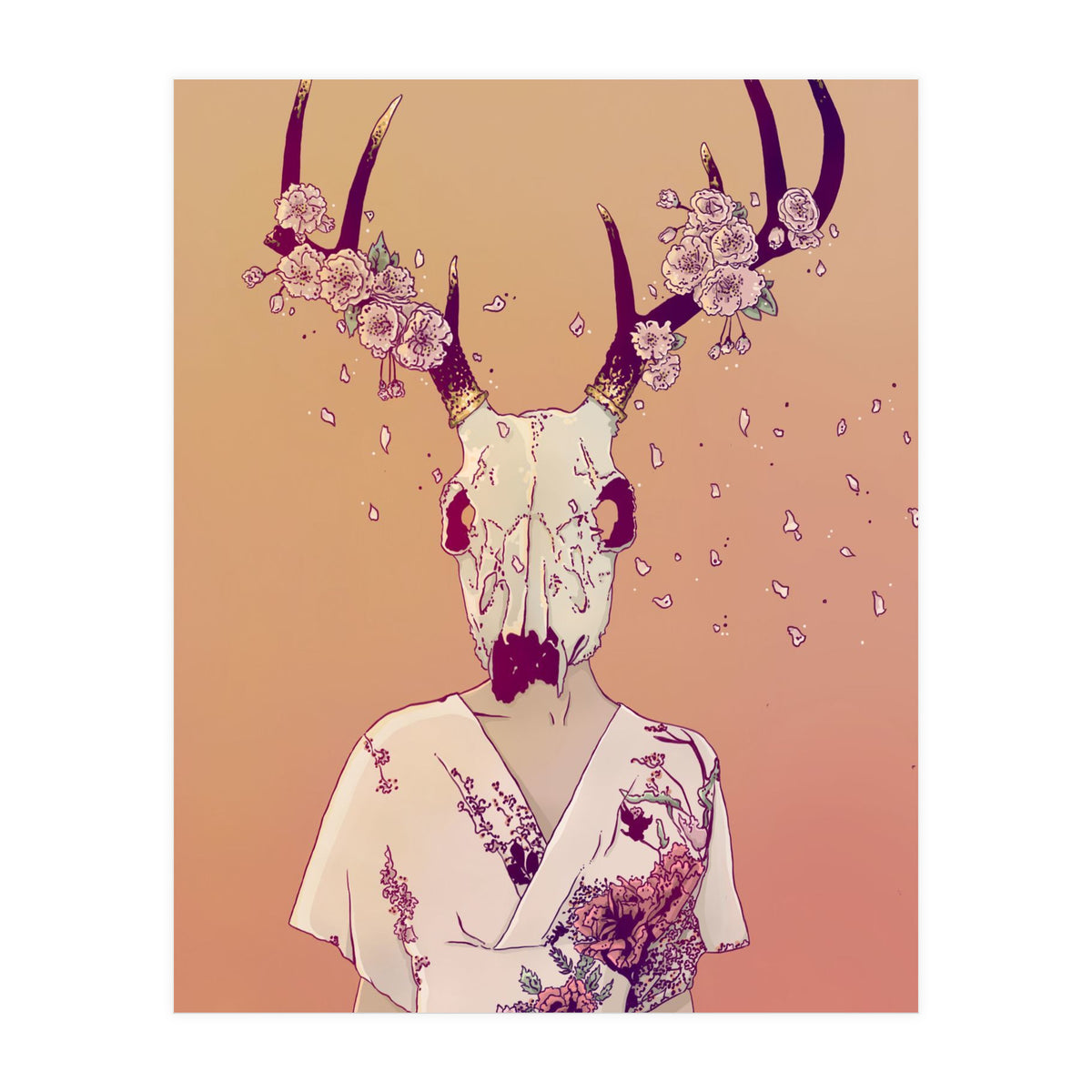 Sakura Lady (Print Only)